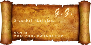 Graedel Galatea névjegykártya
